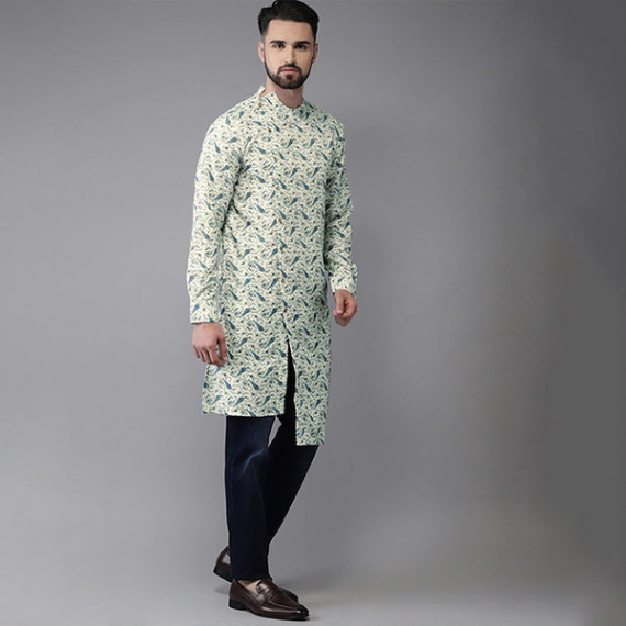 http://35.154.202.155/products/men-sea-green-blue-printed-fusion-straight-kurta